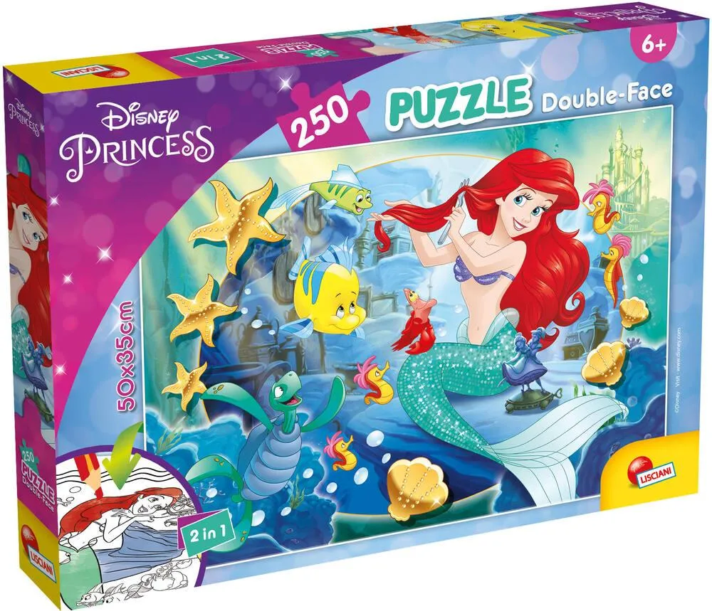 DISNEY ARIEL PUZZLE 250 PIECES 2 EN 1