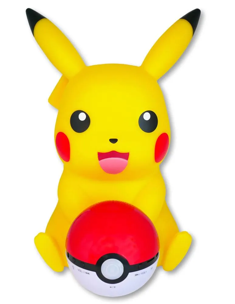 POKEMON - LAMPE LED PIKACHU ET ENCEINTE SANS FIL