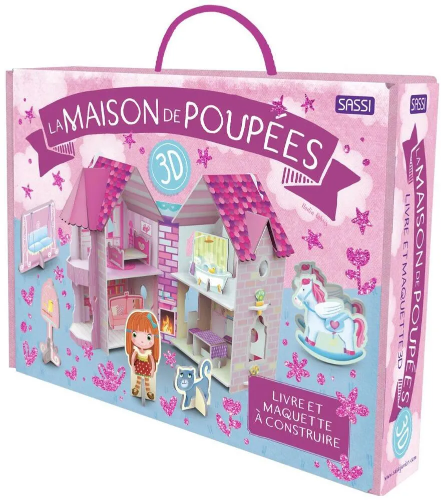 LIVRE ET MAQUETTE 3D - LA MAISON DES POUPEES 3D
