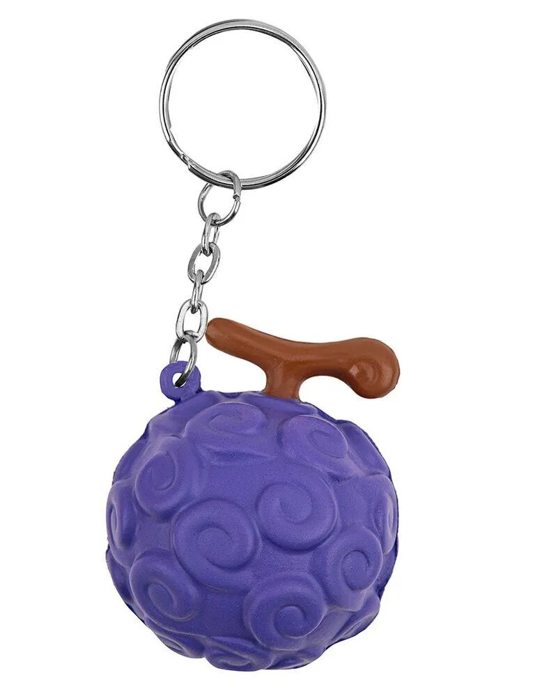 PORTE-CLES FRUIT DU DEMON GUM GUM SQUISHY - ONE PIECE