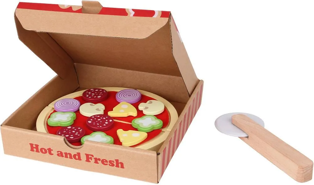 ENSEMBLE PIZZA EN BOIS