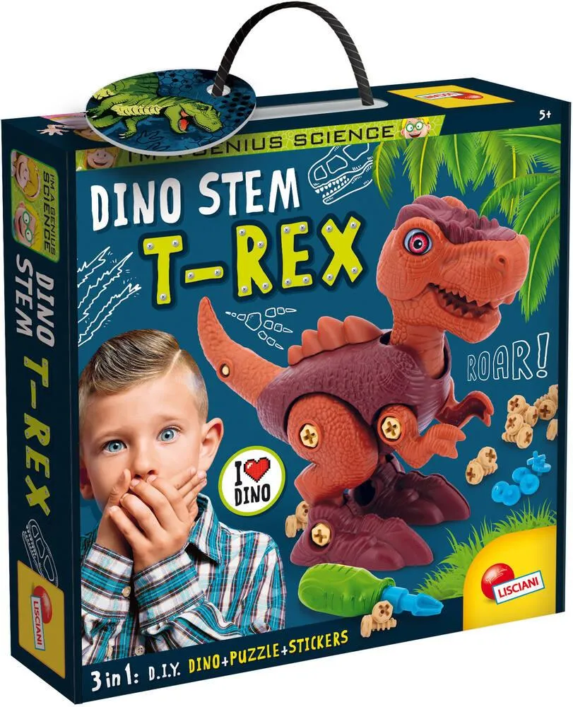 I'M A GENIUS SCIENCE - DINO STEM T-REX 3 EN 1