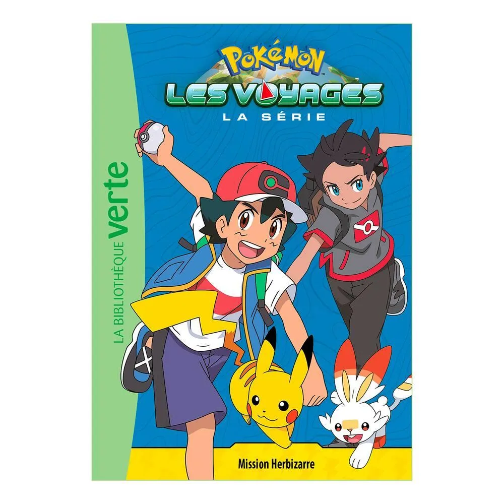 POKEMON - LIVRE LES VOYAGES TOME 2 - MISSION HERBIZARRE