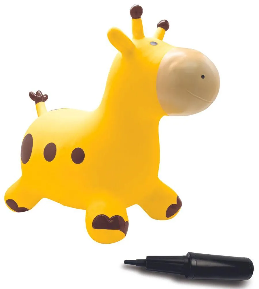 GIRAFE SAUTEUSE GONFLABLE