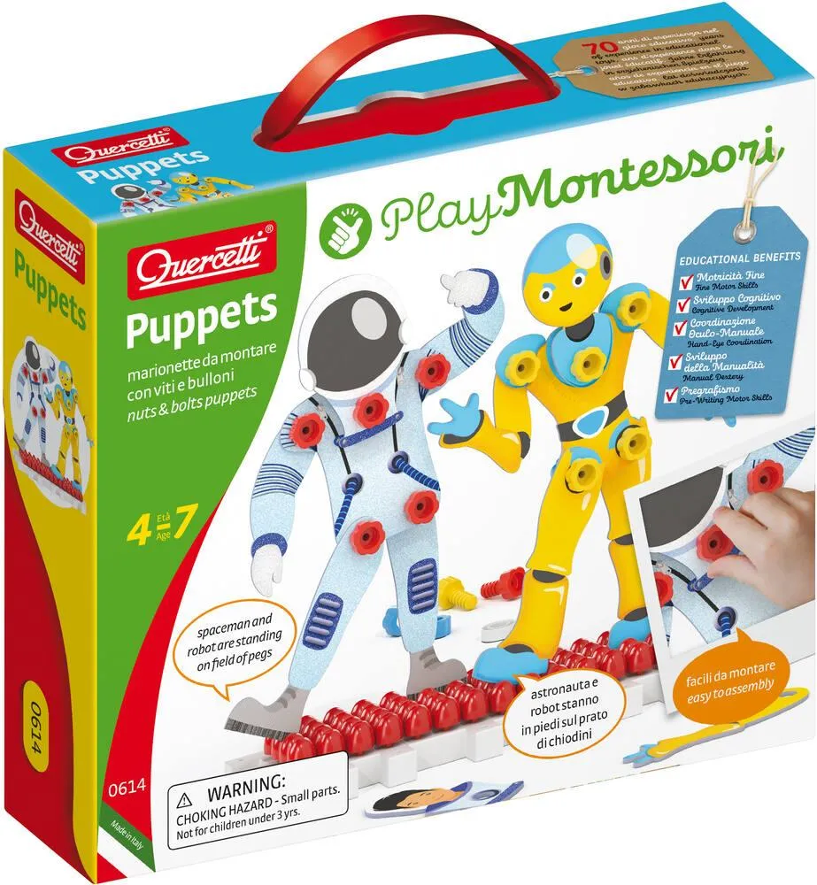 PLAY MONTESSORI - JEU MARIONNETTES A MONTER