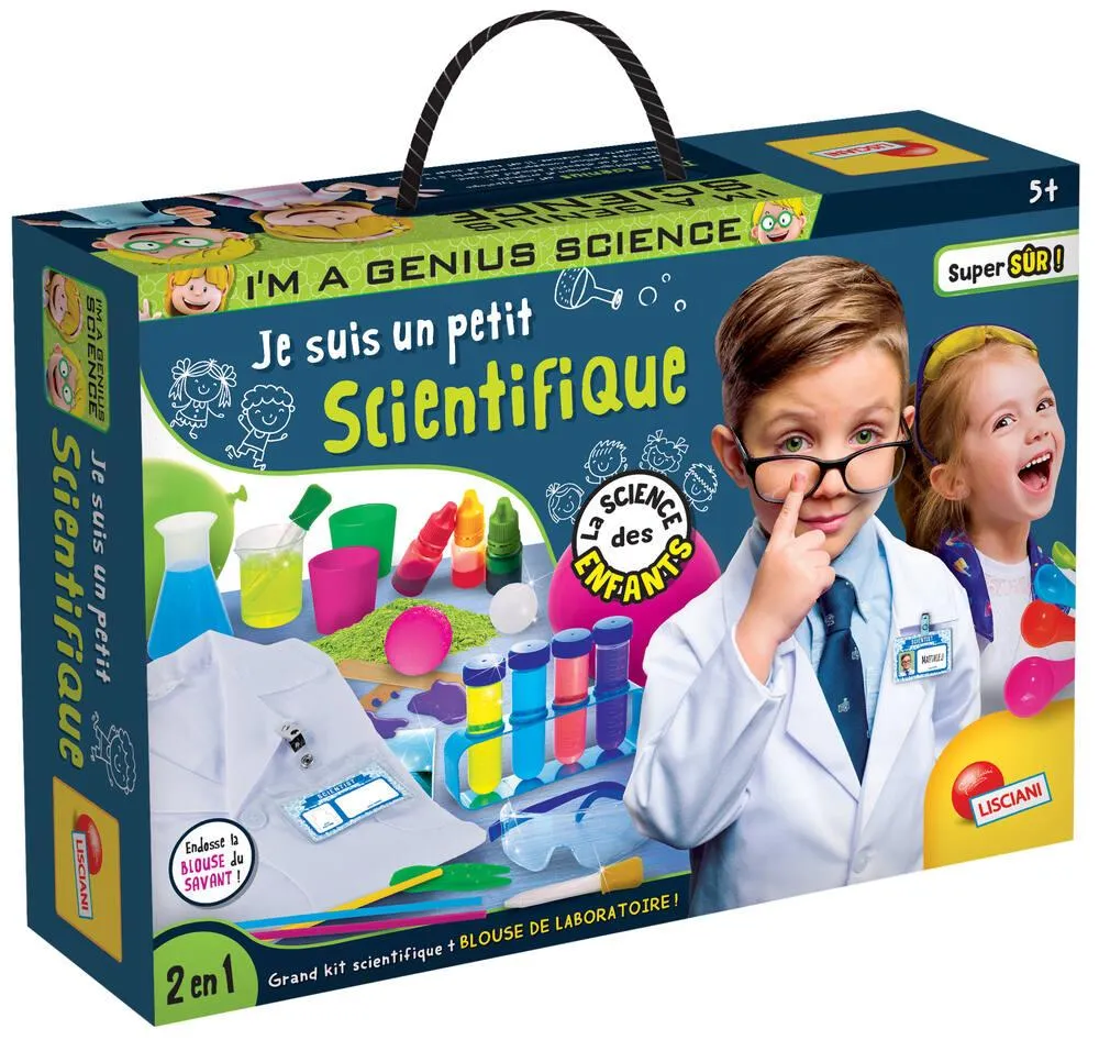 I'M A GENIUS - LE PETIT SCIENTIFIQUE - LA SCIENCE POUR LES TOUT PETITS
