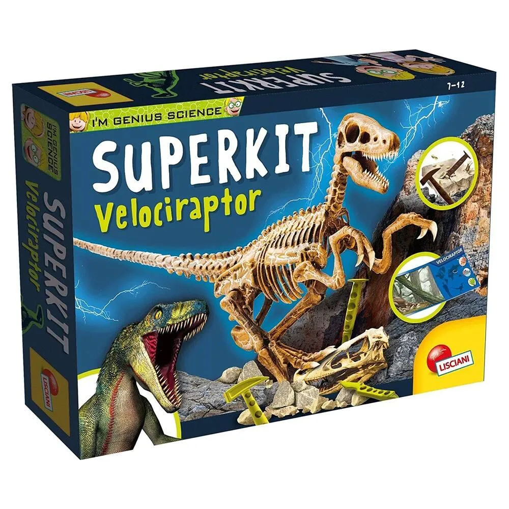 I'M A GENIUS SUPER KIT VELOCIRAPTOR