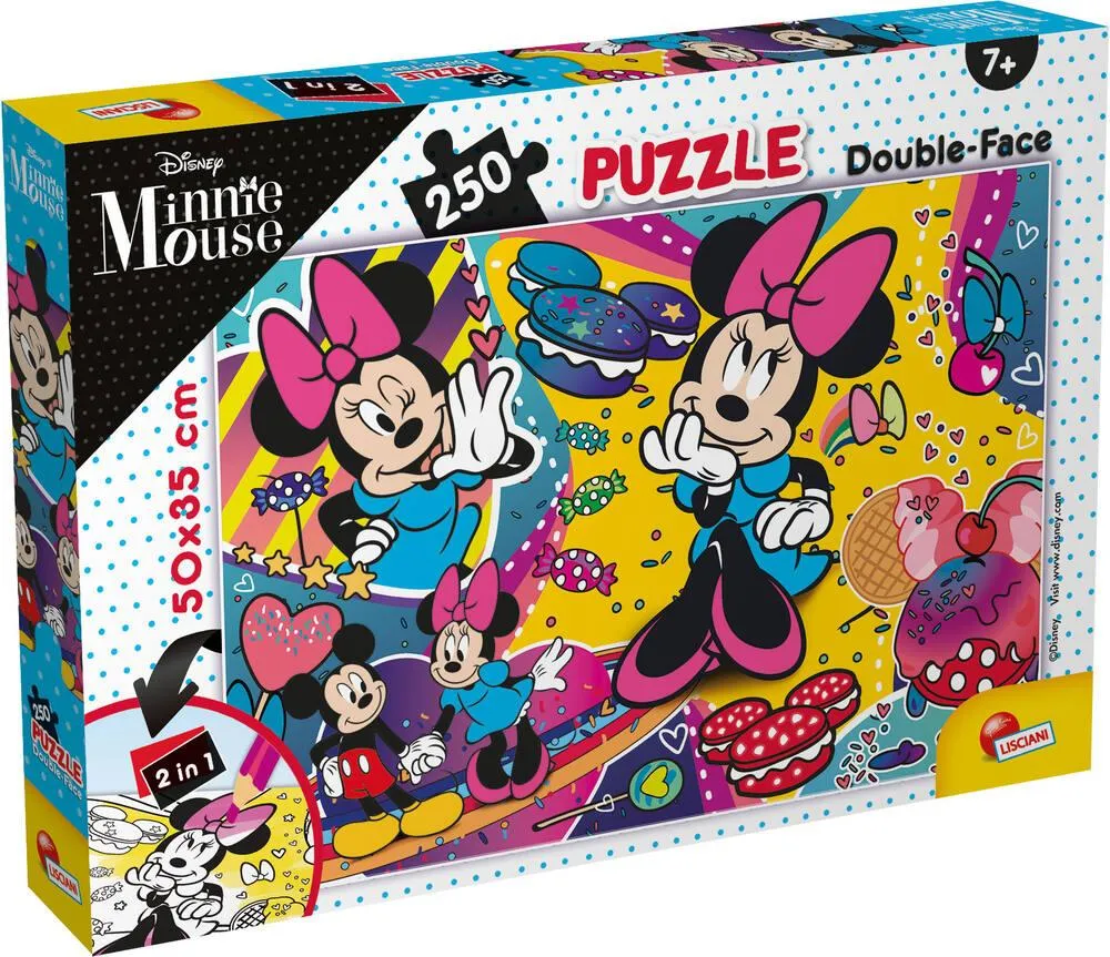 DISNEY MINNIE PUZZLE 250 PIECES 2 EN 1