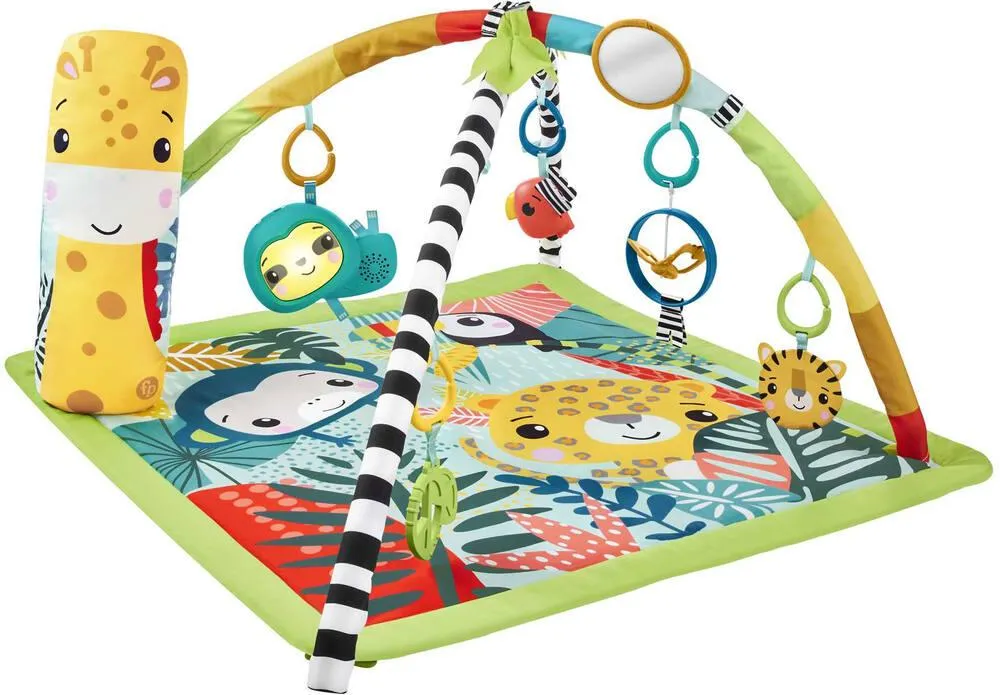 FISHER-PRICE - TAPIS DE LA JUNGLE 2.0 - TAPIS D'EVEIL