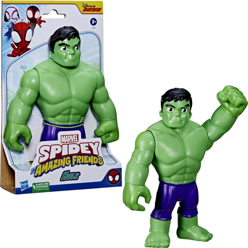 MARVEL - AVENGERS - FIGURINE - HULK - SPIDEY - MEGA FIGURINE 23CM