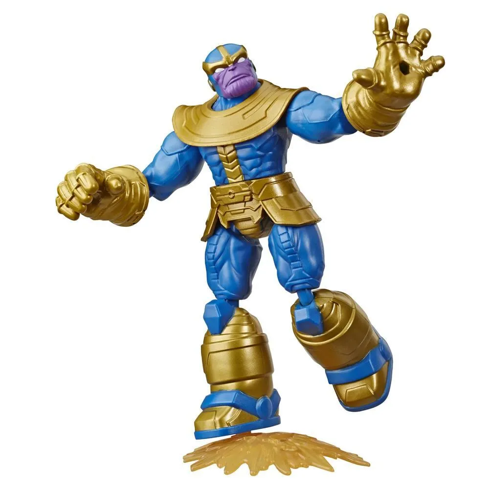 MARVEL - AVENGERS - FIGURINE - THANOS - BEND AND FLEX 15CM