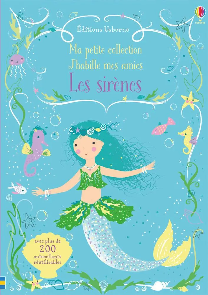 USBORNE J'HABILLE MES AMIES - LES SIRENES