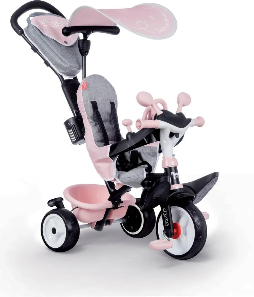 TRICYCLE BABY DRIVER PLUS ROSE