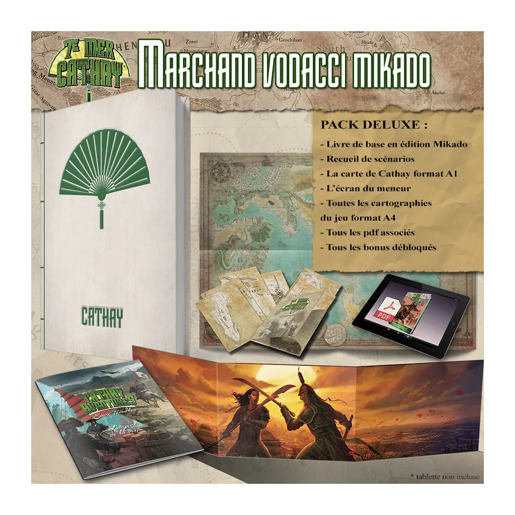 7e Mer - Pack Deluxe Cathay - Marchand Vodacci Mikado