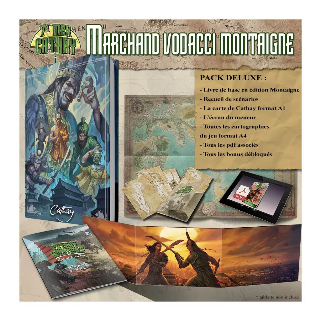 7e Mer - Pack Deluxe Cathay - Marchand Vodacci Montaigne