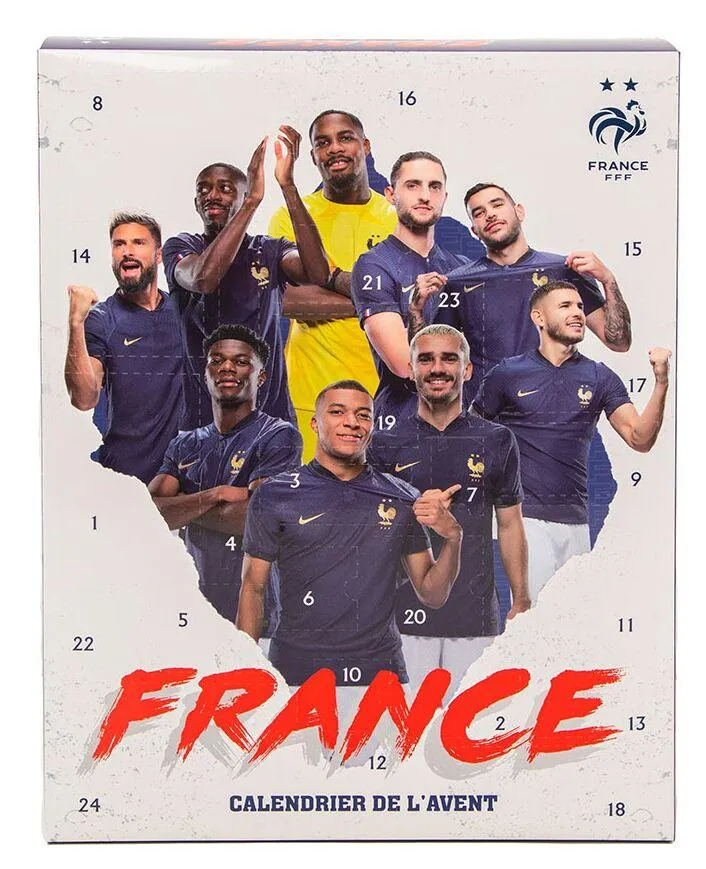 CALENDRIER DE L’AVENT 2024 FEDERATION FRANCAISE DE FOOTBALL