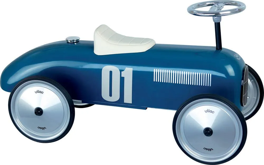 PORTEUR VOITURE VINTAGE BLEU PETROLE