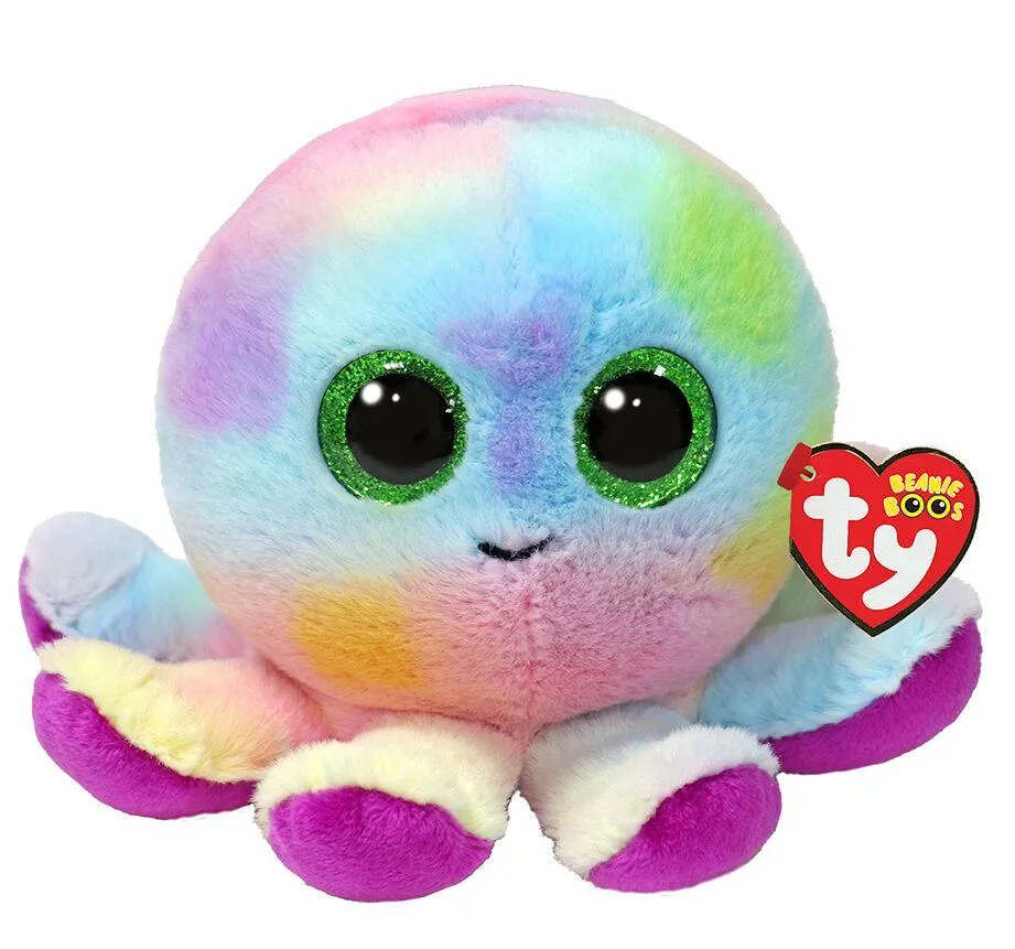BEANIE BOOS SMALL - BUBBLES LE POULPE