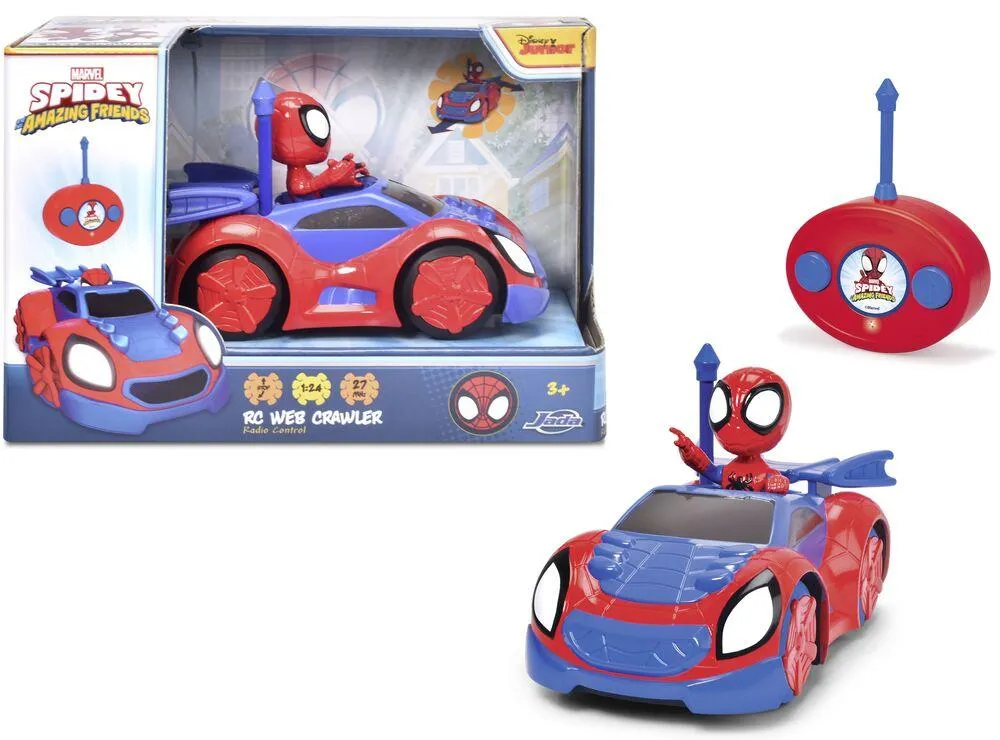 SPIDEY - VOITURE RADIOCOMMANDEE WEB CRAWLER 17 CM