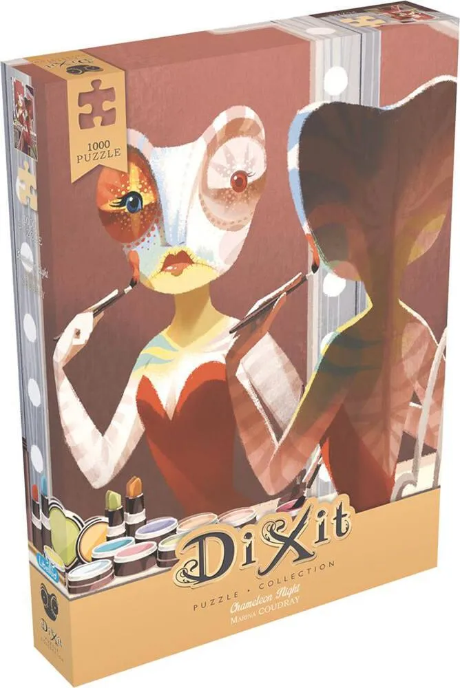 DIXIT PUZZLE CHAMELEON NIGHT 1000 PIECES