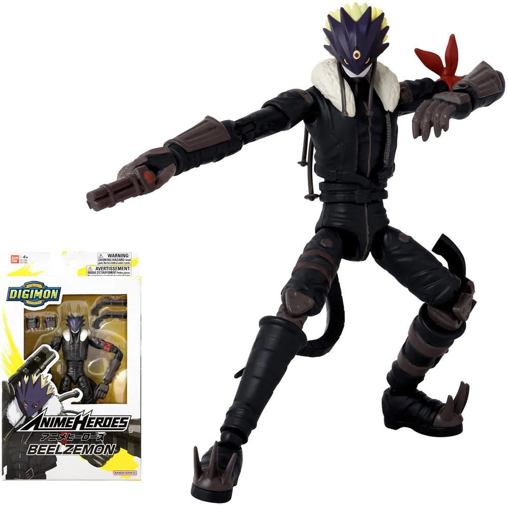 ANIME HEROES - DIGIMON - FIGURINE BEELZEMON 15 CM