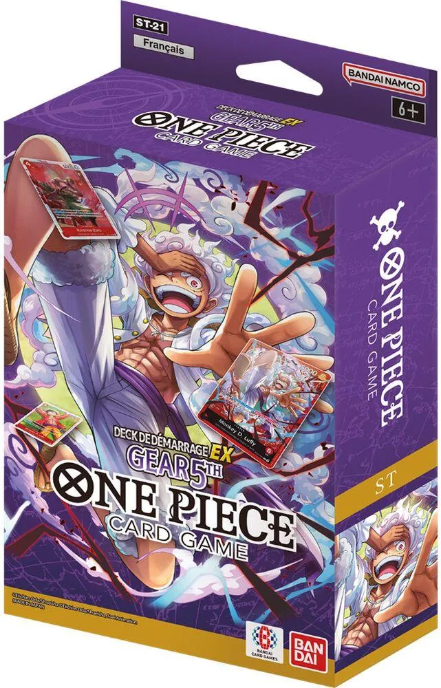 ONE PIECE - LE JEU DE CARTES DECK 21 GEAR5TH