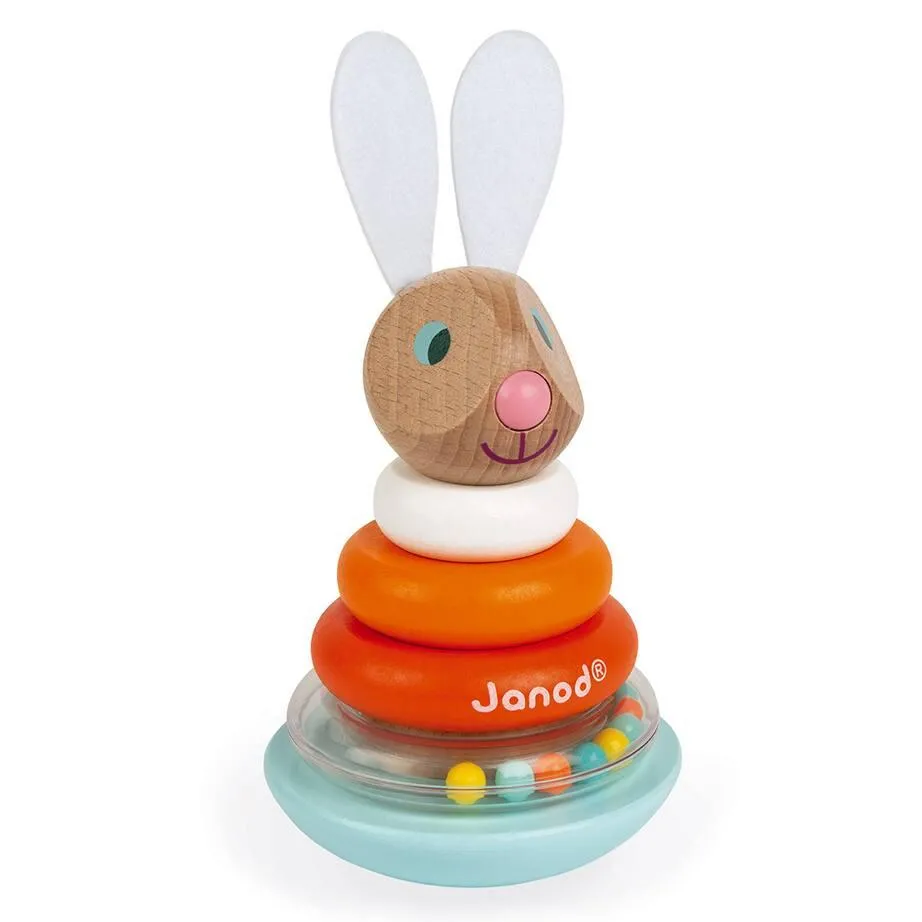 EMPILABLE CULBUTO LAPIN - EN BOIS