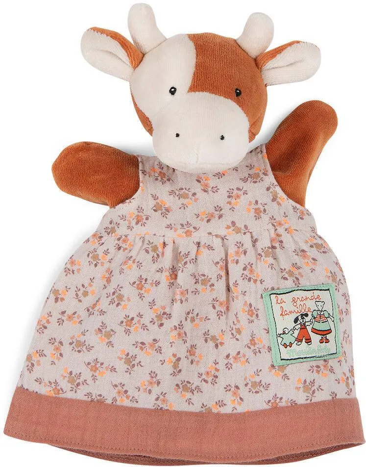 MARIONNETTE  - LA GRANDE FAMILLE CHARLOTTE LA VACHE