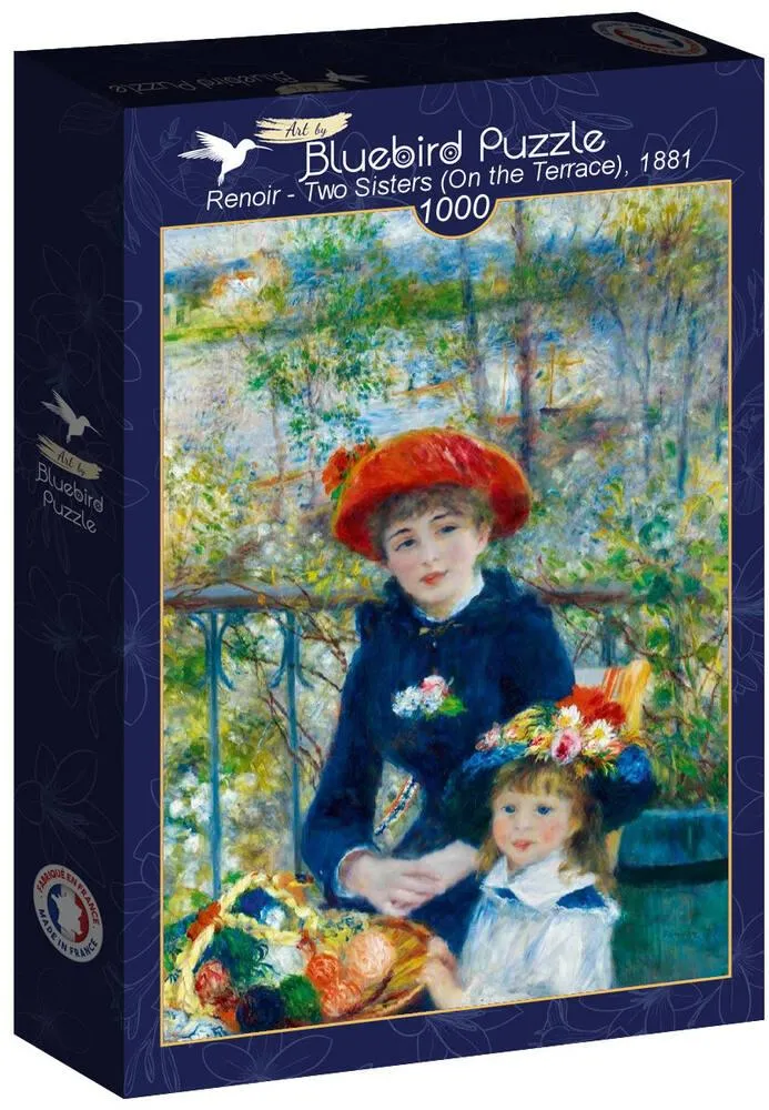 RENOIR - TWO SISTERS (ON THE TERRACE), 1881