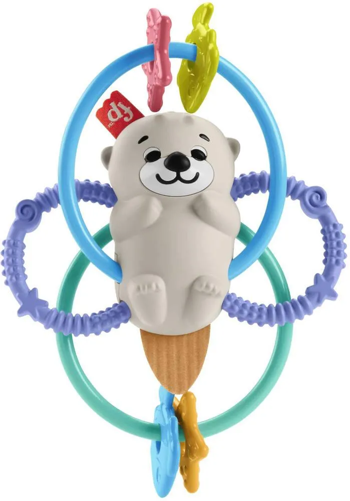 FISHER-PRICE - LOUTRE A TORDRE ET MORDILLER - JOUET D'EVEIL