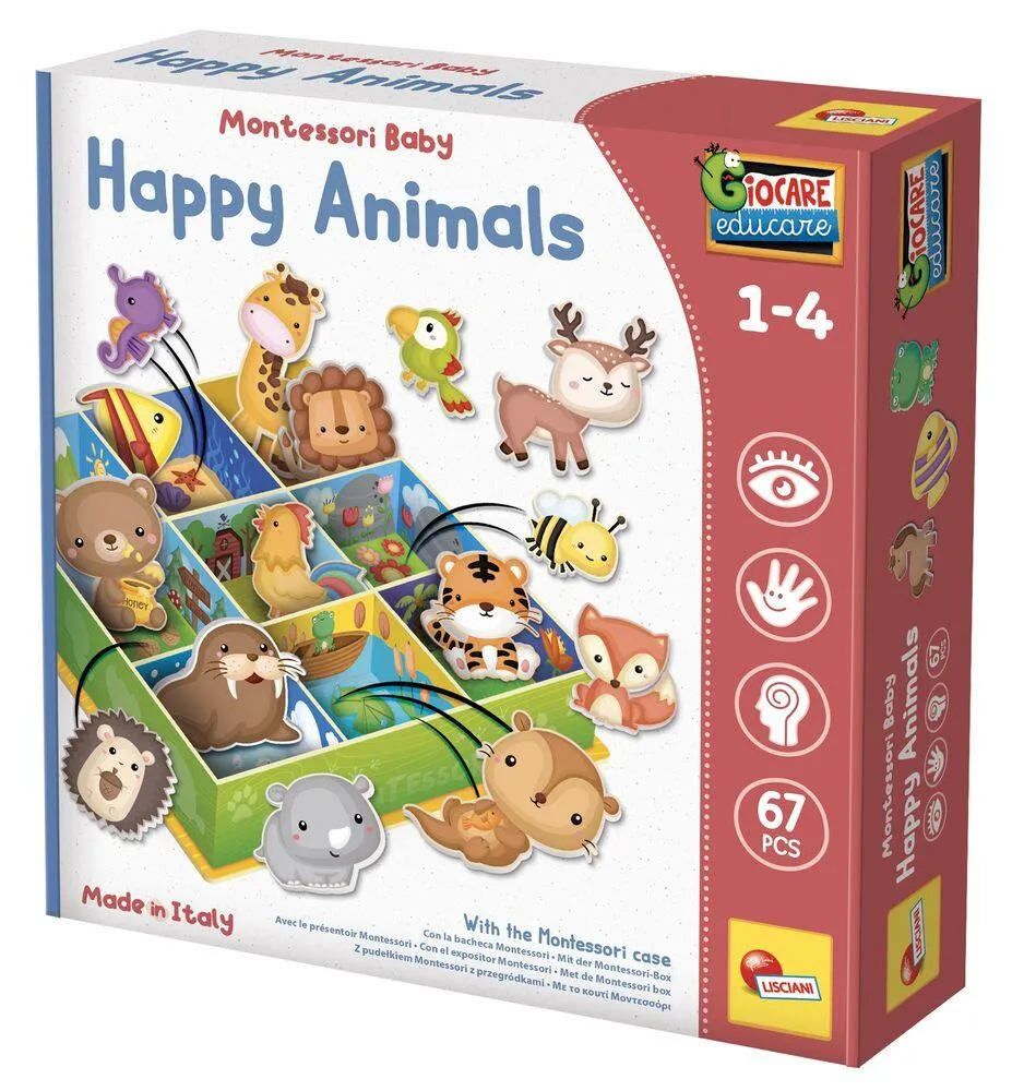 MONTESSORI BABY - BOITE APPRENTISSAGE TRI ANIMAUX