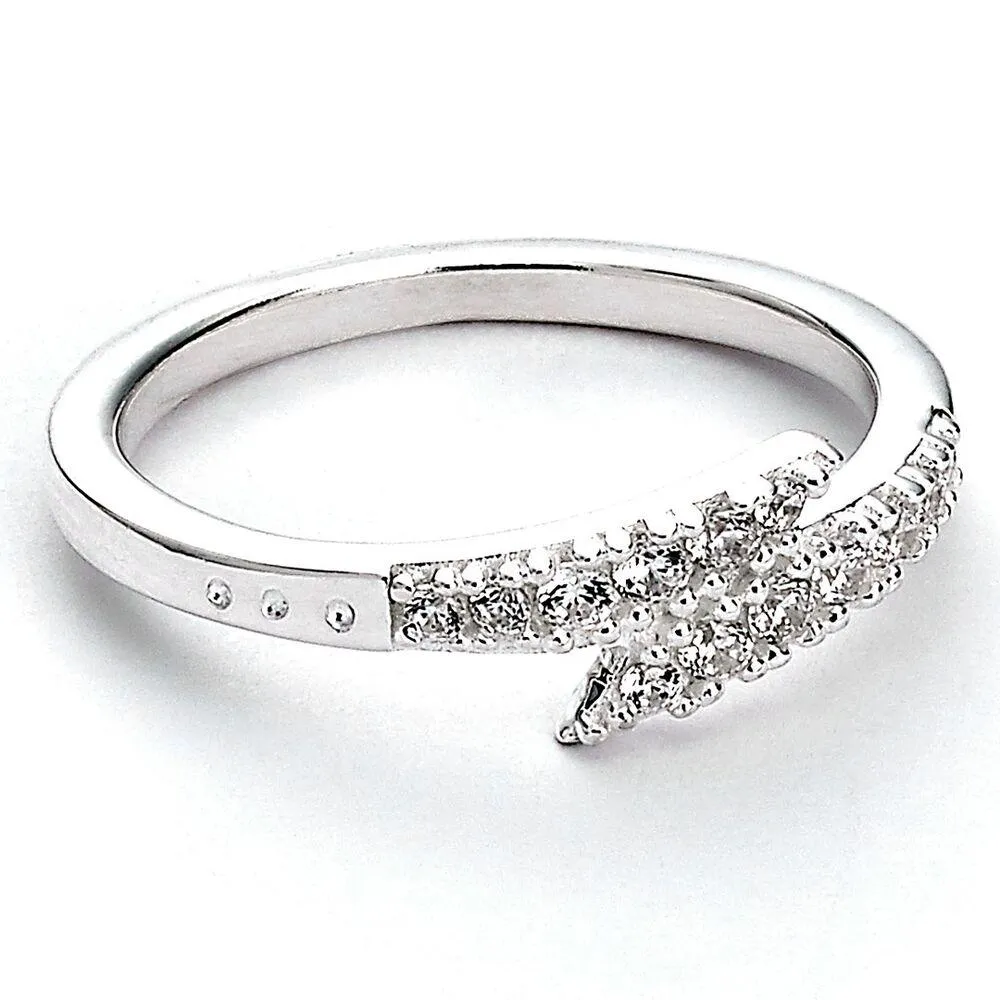 BAGUE ECLAIR AVEC CRISTAUX