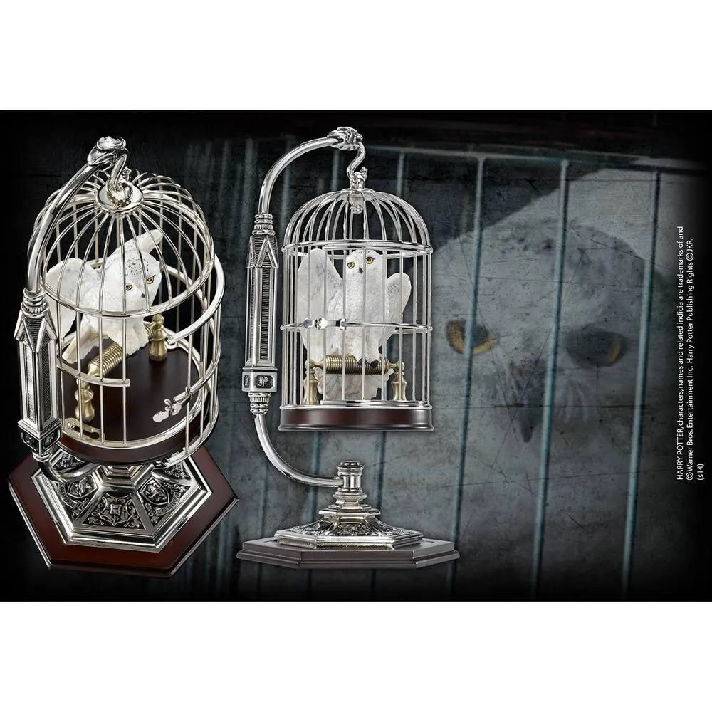 HARRY POTTER - HEDWIGE MINIATURE EN CAGE