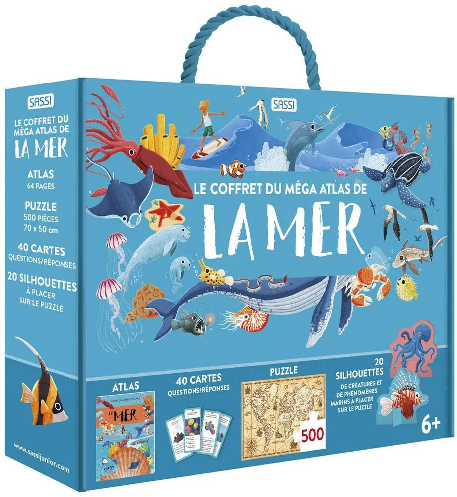 LE COFFRET DU MEGA ATLAS DE LA MER