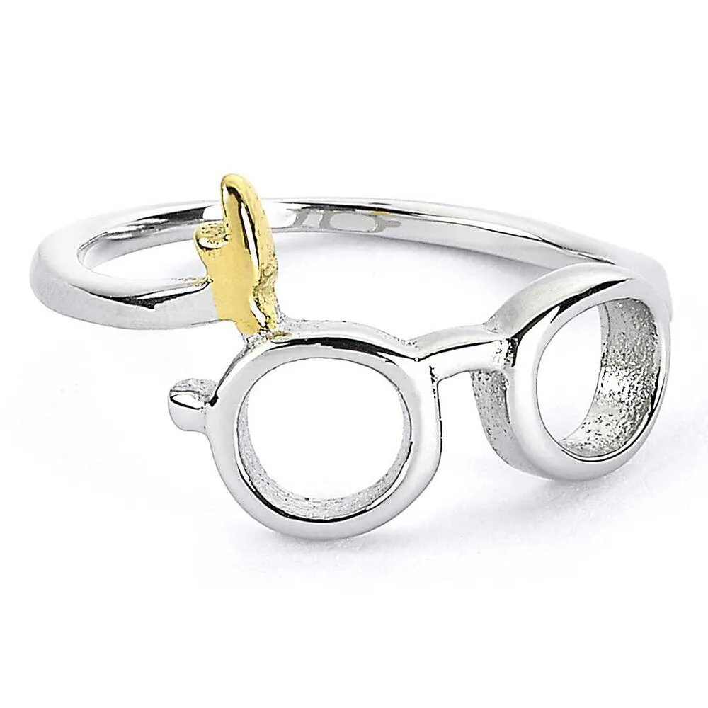 BAGUE LUNETTES ET ECLAIR - HARRY POTTER