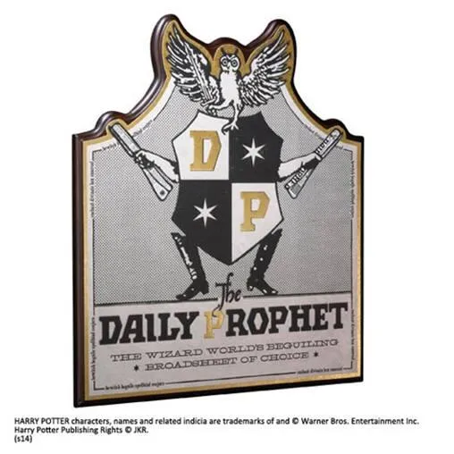 HARRY POTTER - DAILY PROPHET PLAQUE MURALE
