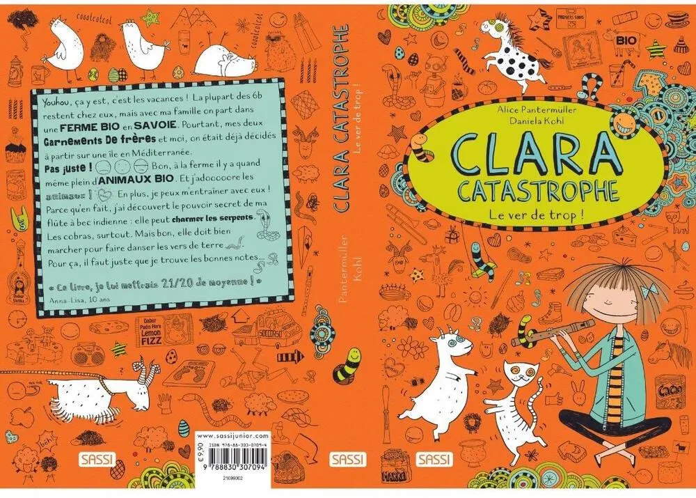 CLARA CATASTROPHE VOL. 3 LE VER DE TROP