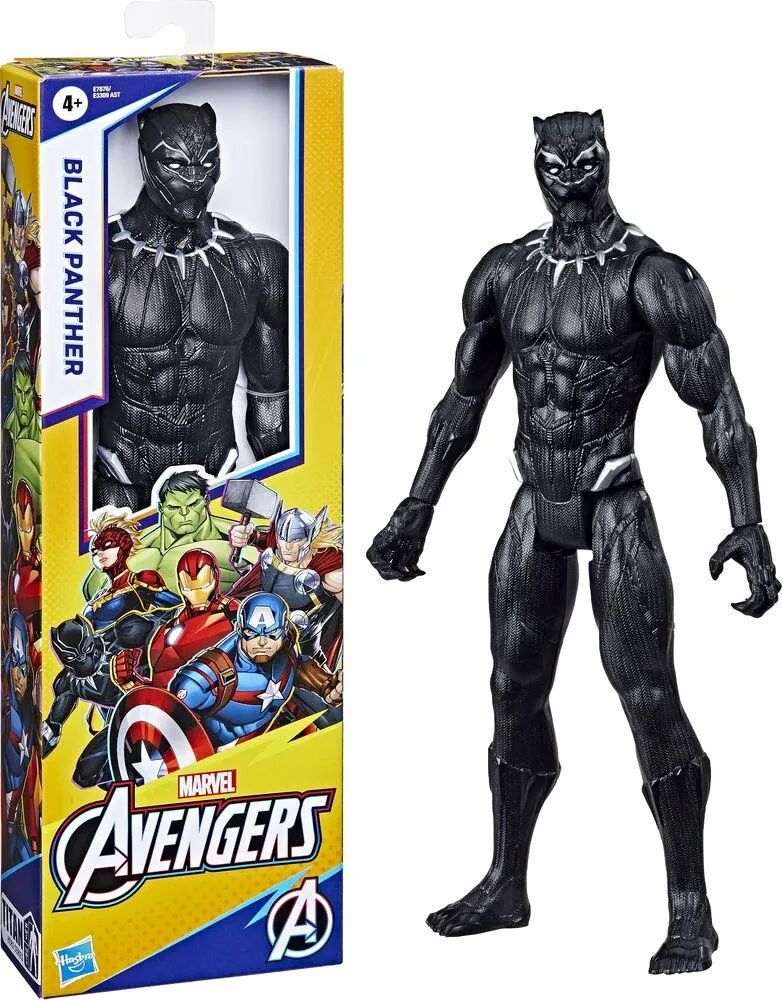 MARVEL AVENGERS - FIGURINE TITAN HERO SERIES - BLACK PANTHER 30 CM