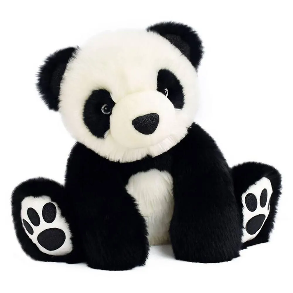 PELUCHE SO CHIC PANDA NOIR 35 CM