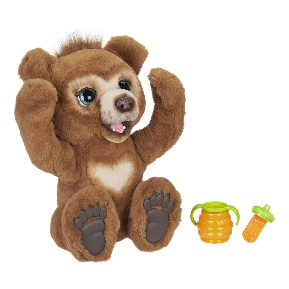 FURREAL - PELUCHE CUBBY, L'OURS CURIEUX