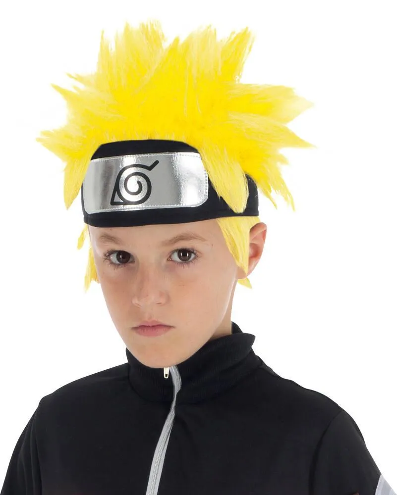 NARUTO SHIPPUDEN - PERRUQUE JAUNE ENFANT