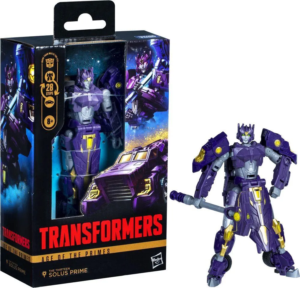 TRANSFORMERS NSFORMERS GEN DLX SOLUS PRIME