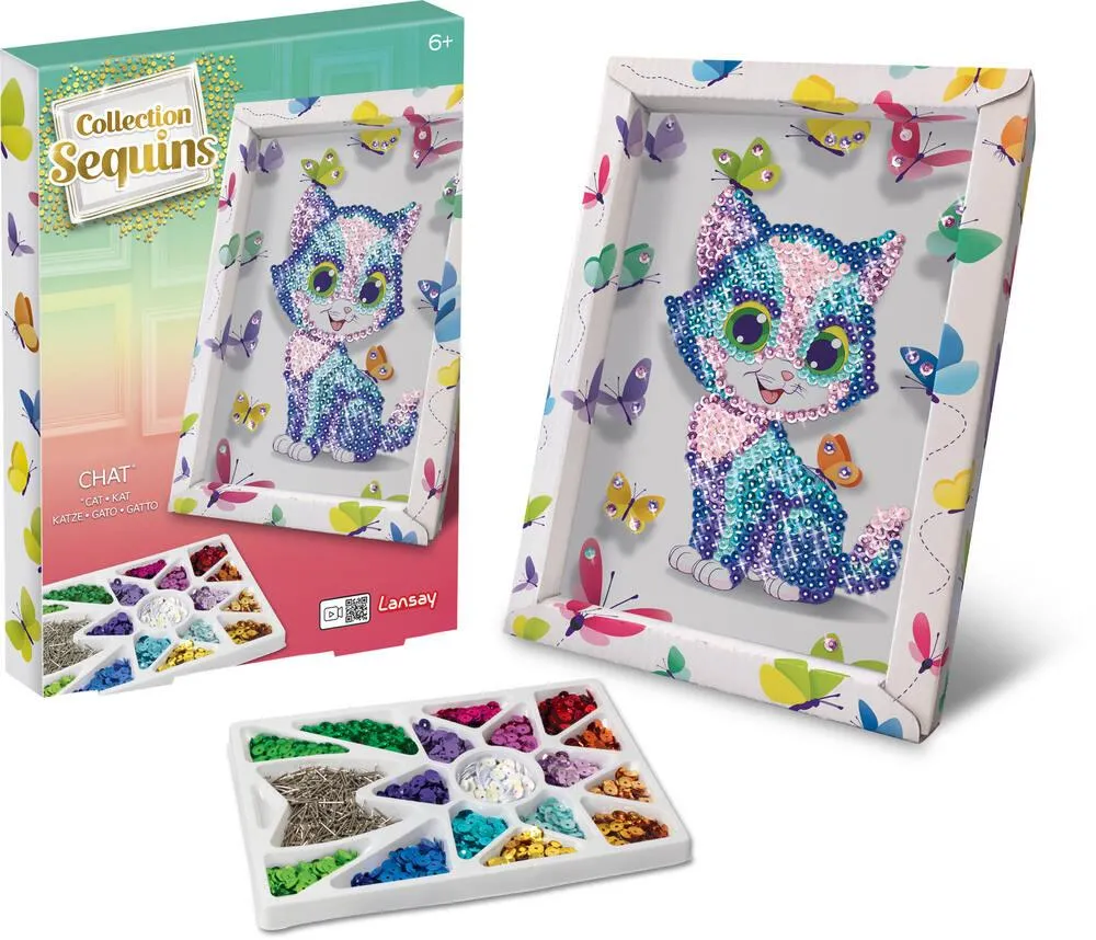 COLLECTION SEQUINS CHAT