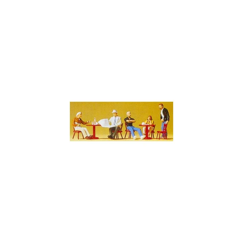 À la cafétéria. PREISER 10369