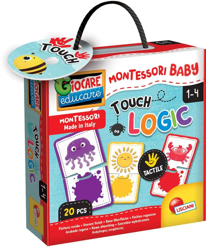 MONTESSORI BABY TOUCH LOGIC 20 PIECES RUGUEUSES