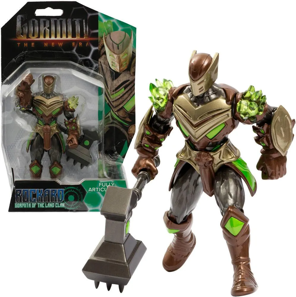 GORMITI - FIGURINE ARTICULEE DE 15 CM GORMITI AVEC ARME