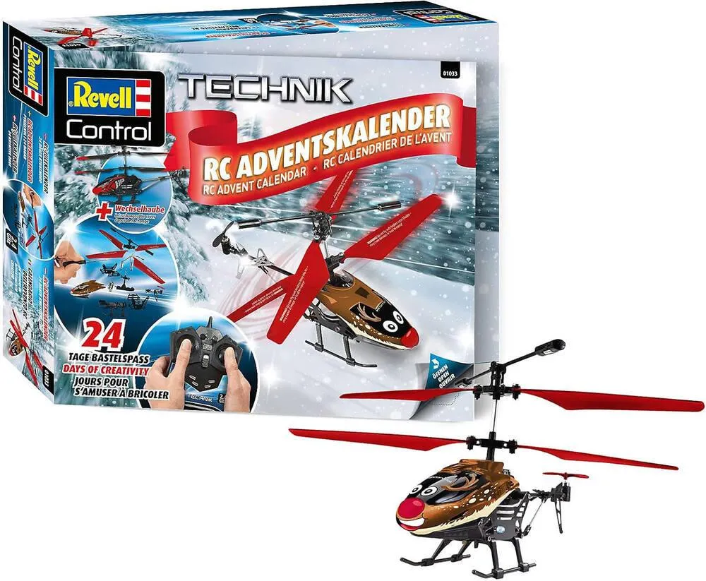 CALENDRIER DE L'AVENT RADIOCOMMANDE HELICOPTERE