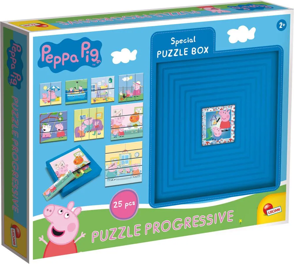 PEPPA PIG PUZZLE 8 X 25 PIECES