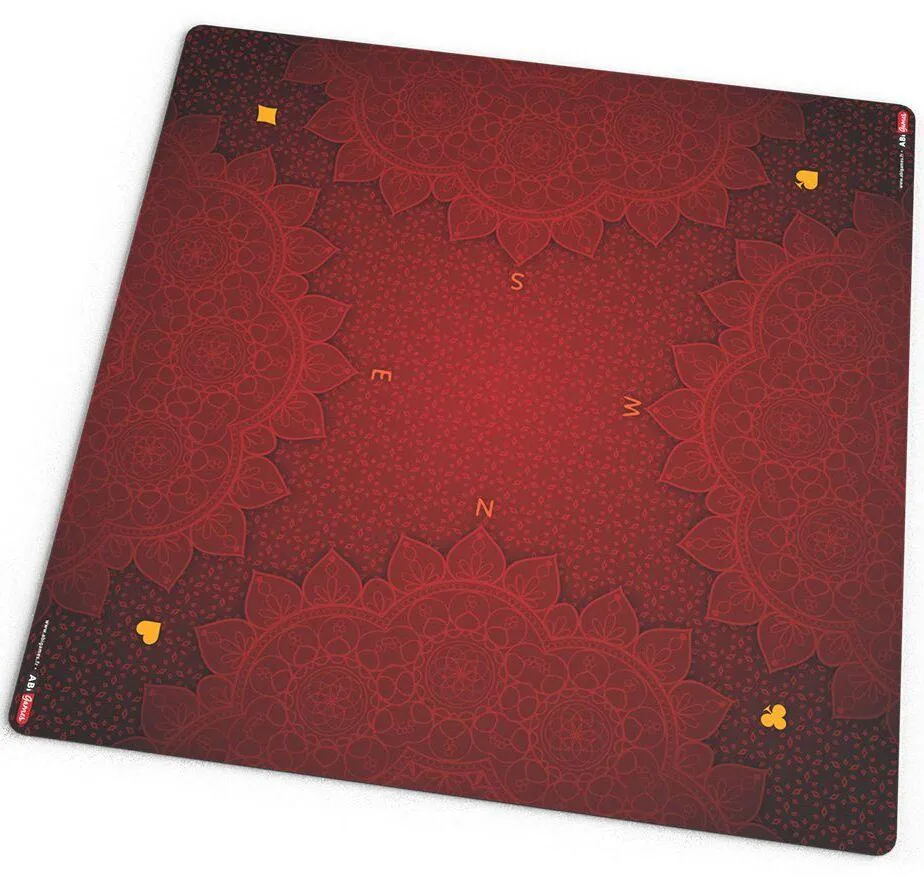 ABIGAMES - TAPIS DE JEU ROUGE