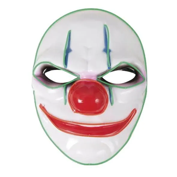 MASQUE CLOWN LUMINEUX